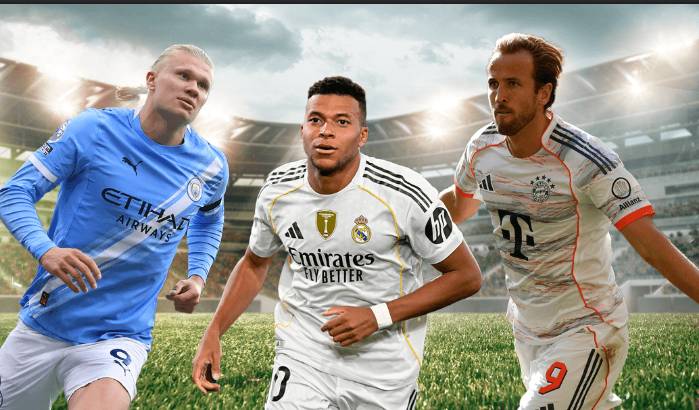 Haaland, Kane and Mbappé Set Early Pace in Battle for Europe’s Golden Crown